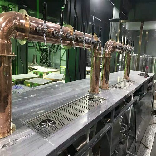 浙江温州乐清300升糖化600升发酵安装调试完毕